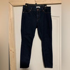 Loft size 29 petite curvy skinny jeans.